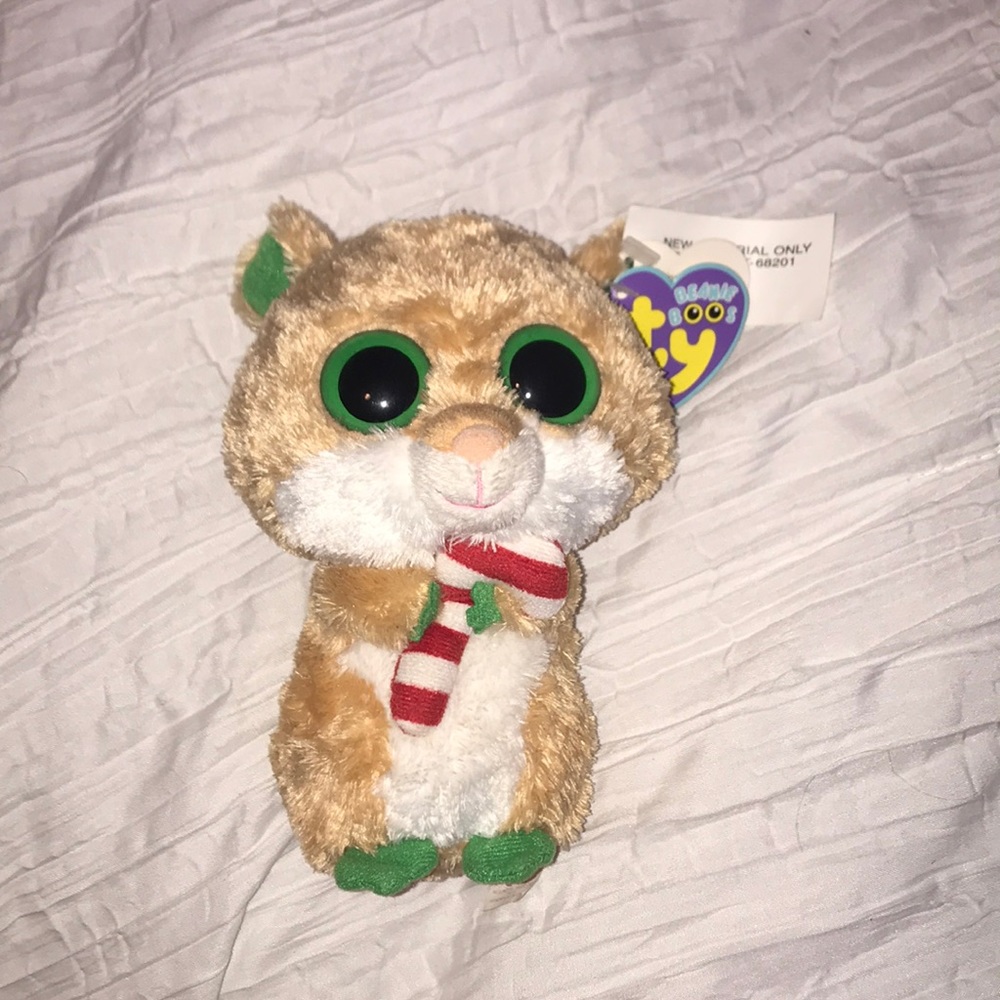 Beanie boos candy cane